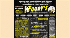 Desktop Screenshot of floorsandingbywoodys.co.za